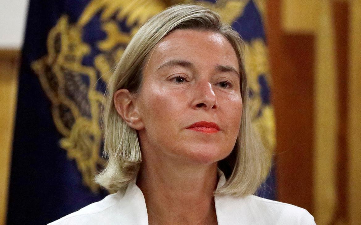 Экс-главу евродипломатии Могерини отпустили после допроса смотреть онлайн