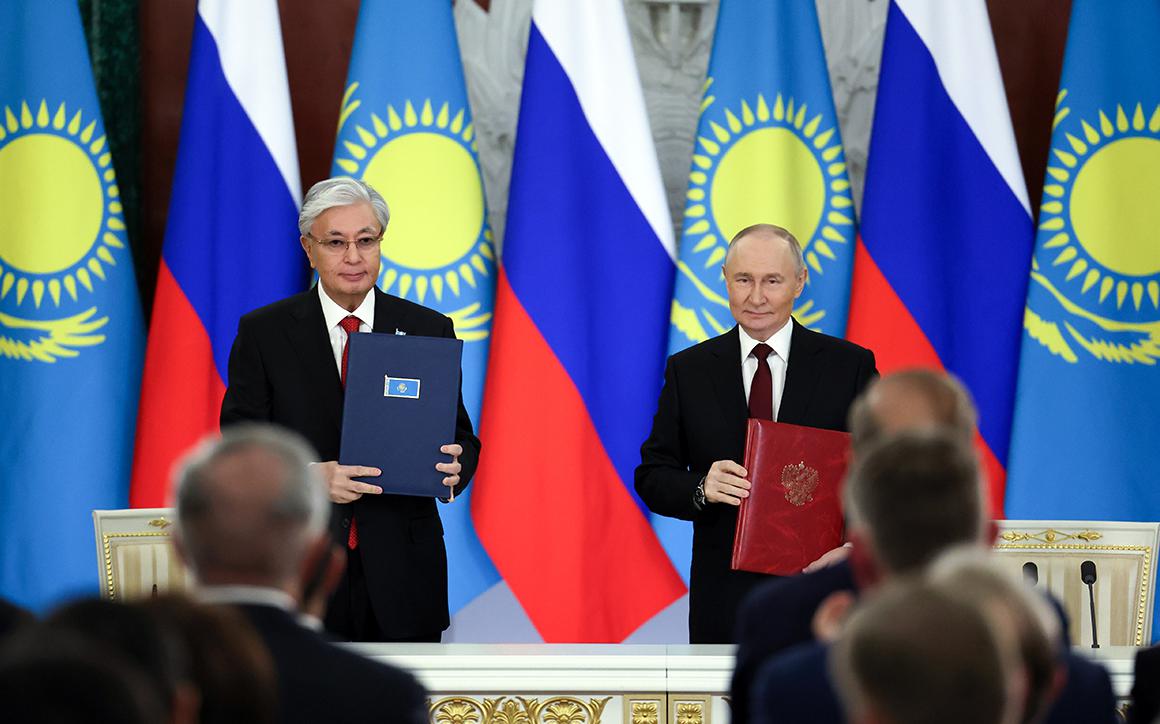 Токаев в письме Путину заявил о «полном успехе» своего визита в Россию смотреть онлайн